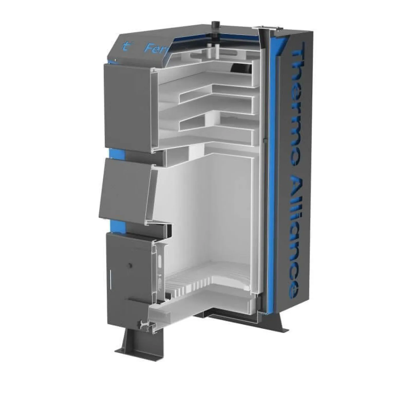Твердопаливний котел тривалого горіння Thermo Alliance Ferrum Plus V 4.0 FSF 26 - Фото 3